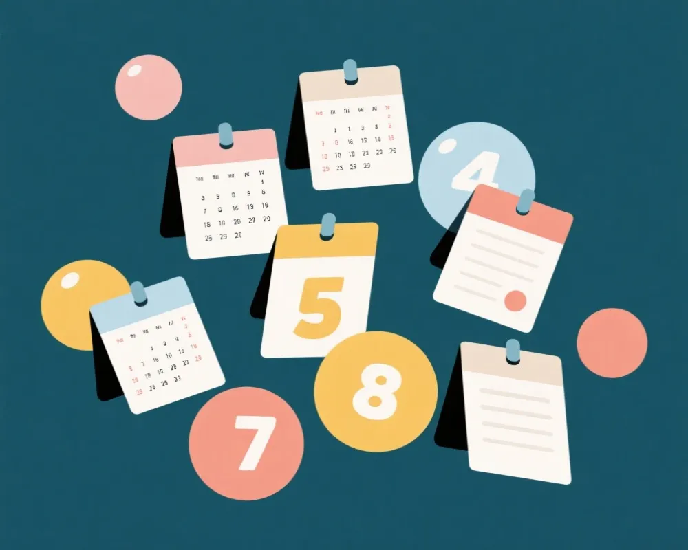 开奖时间与号码查询示意图